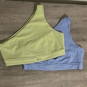 (2) Light green & pretty blue bundle 🥰